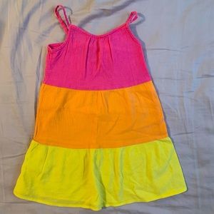 Oshkosh flowing multi colored dress 5t